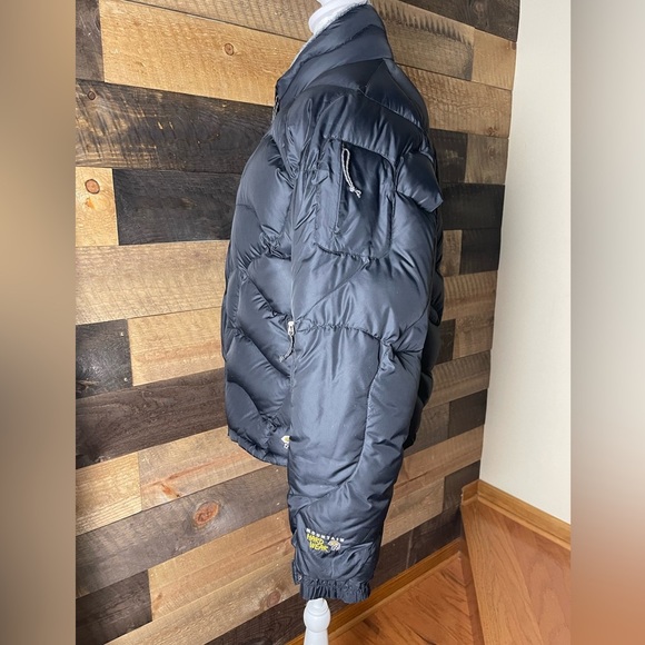Mountain Hardware Flawed Puffer Down Black Jacket Coat, Size Large - Picture 2 of 8